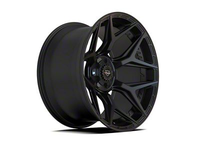 4Play 4P06 Satin Black 6-Lug Wheel; 22x12; -44mm Offset (19-23 Ranger)