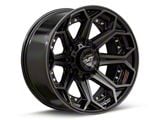 4Play 4P80R Brushed Black 8-Lug Wheel; 20x10; -24mm Offset (23-24 F-250 Super Duty)