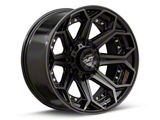 4Play 4P80R Brushed Black 8-Lug Wheel; 20x10; -24mm Offset (23-24 F-350 Super Duty SRW)