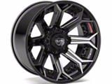 4Play 4P80R Brushed Black 6-Lug Wheel; 20x10; -18mm Offset (24-25 Ranger)