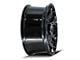 4Play 4P80R Brushed Black 6-Lug Wheel; 20x9; 0mm Offset (2024 Ranger)