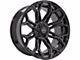 4Play 4P83 Brushed Black 6-Lug Wheel; 20x10; -18mm Offset (24-25 Ranger)