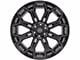 4Play 4P83 Brushed Black 6-Lug Wheel; 20x10; -18mm Offset (24-25 Ranger)