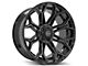 4Play 4P83 Brushed Black 6-Lug Wheel; 24x10; 18mm Offset (2024 Ranger)