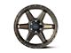 4Play Sport2.0 4PS63 Bronze 6-Lug Wheel; 20x9; -6mm Offset (2024 Ranger)