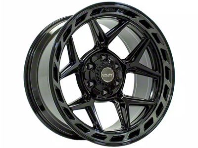 4Play 4P55 Brushed Black 5-Lug Wheel; 20x12; -44mm Offset (94-01 RAM 1500)