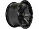 4Play 4P63 Brushed Black 6-Lug Wheel; 20x10; -18mm Offset (99-06 Silverado 1500)