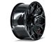 4Play 4P83 Brushed Black 6-Lug Wheel; 20x9; 0mm Offset (99-06 Silverado 1500)