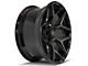 4Play 4P06 Brushed Black 6-Lug Wheel; 24x10; 18mm Offset (23-24 Canyon)