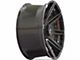 4Play 4P08 Brushed Black 6-Lug Wheel; 20x10; -18mm Offset (23-24 Canyon)