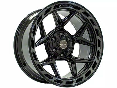 4Play 4P55 Brushed Black 6-Lug Wheel; 20x10; -18mm Offset (23-24 Canyon)