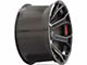 4Play 4P70 Brushed Black 6-Lug Wheel; 20x10; -18mm Offset (23-24 Canyon)