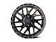 4Play Sport2.0 4PS28 Brushed Black with Tinted Clear Coat 6-Lug Wheel; 22x10; 0mm Offset (23-25 Canyon)