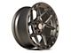 4Play 4P55 Bronze 6-Lug Wheel; 22x10; -18mm Offset (23-24 Colorado)