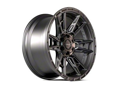 4Play Sport2.0 4PS20 Satin Black 5-Lug Wheel; 18x8; 38mm Offset (87-90 Dakota)