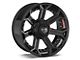 4Play 4P70 Brushed Black 5-Lug Wheel; 20x10; -24mm Offset (02-08 RAM 1500, Excluding Mega Cab)