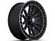 4Play 4PS12 Satin Black Machined with Bronze 6-Lug Wheel; 22x9; 0mm Offset (19-24 RAM 1500)