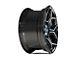 4Play Sport2.0 4PS26 Brushed Dark Charcoal 6-Lug Wheel; 24x10; 24mm Offset (19-23 Ranger)