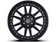 4Play 4PS12 Satin Black 6-Lug Wheel; 22x9; 0mm Offset (19-24 Sierra 1500)