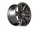4Play Sport2.0 4PS20 Matte Black 6-Lug Wheel; 18x9; 18mm Offset (19-24 Sierra 1500)