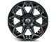 4Play 4P80R Brushed Black 8-Lug Wheel; 20x9; 0mm Offset (07-10 Sierra 2500 HD)
