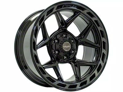 4Play 4P55 Brushed Black 6-Lug Wheel; 20x10; -18mm Offset (21-24 Tahoe)