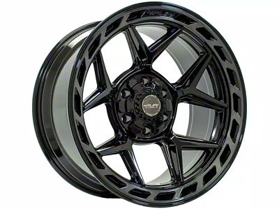 4Play 4P55 Brushed Black 6-Lug Wheel; 20x12; -44mm Offset (21-24 Yukon)