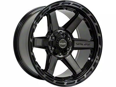 4Play 4P63 Brushed Black 6-Lug Wheel; 20x10; -18mm Offset (21-24 Yukon)