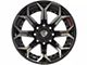 4Play 4P80R Brushed Black 6-Lug Wheel; 20x10; -18mm Offset (21-24 Yukon)