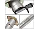 Dual Exhaust System with Polished Tips; Rear Exit (11-14 5.0L F-150)