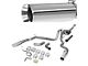 Dual Exhaust System with Polished Tips; Rear Exit (15-20 5.0L F-150)