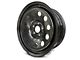 12-Hole Replica Steel Black 5-Lug Wheel; 20x8; 19mm Offset (94-01 RAM 1500)