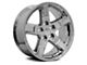 OE 5-Spoke Style Chrome 5-Lug Wheel; 20x9; 19mm Offset (94-01 RAM 1500)