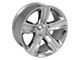 OE 5-Spoke Style Polished with Silver Inlay 5-Lug Wheel; 20x9; 19mm Offset (94-01 RAM 1500)