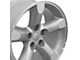 OE 5-Spoke Style Silver Machined 5-Lug Wheel; 20x9; 19mm Offset (94-01 RAM 1500)