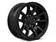 Rebel Style Satin Black 5-Lug Wheel; 17x8; 18mm Offset (94-01 RAM 1500)