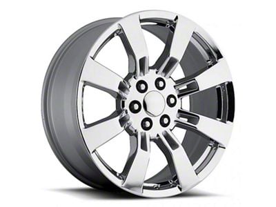 2009 Denali Replica Chrome 6-Lug Wheel; 20x8.5; 31mm Offset (99-06 Sierra 1500)