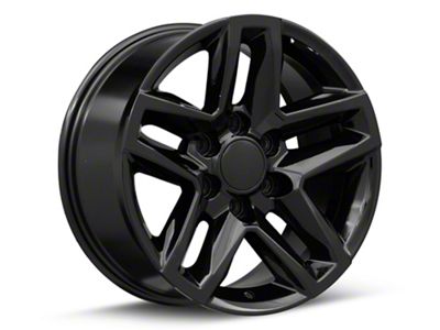 CV34B Black 6-Lug Wheel; 18x8.5; 26mm Offset (99-06 Sierra 1500)