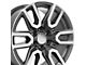 CV36 Gunmetal Machined 6-Lug Wheel; 20x9; 24mm Offset (99-06 Sierra 1500)