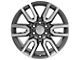 CV36 Gunmetal Machined 6-Lug Wheel; 20x9; 24mm Offset (99-06 Sierra 1500)