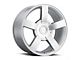 SS Replica Silver Gloss 6-Lug Wheel; 22x10; 30mm Offset (99-06 Sierra 1500)