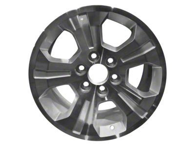 5-Spoke Replica Aluminum Silver 6-Lug Wheel; 18x8.5; 24mm Offset (99-06 Silverado 1500)