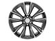 CV32 Gunmetal Machined 6-Lug Wheel; 24x10; 28mm Offset (99-06 Silverado 1500)