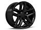 CV34 Gloss Black 6-Lug Wheel; 18x8.5; 26mm Offset (99-06 Silverado 1500)