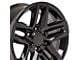 CV34B Black 6-Lug Wheel; 18x8.5; 26mm Offset (99-06 Silverado 1500)