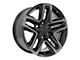 CV34B Machined Tinted 6-Lug Wheel; 18x8.5; 26mm Offset (99-06 Silverado 1500)