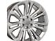 CV43 Hyper Black 6-Lug Wheel; 22x9; 24mm Offset (99-06 Silverado 1500)