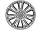 CV43 Hyper Black 6-Lug Wheel; 22x9; 24mm Offset (99-06 Silverado 1500)