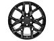 CV66 Black 6-Lug Wheel; 22x9; 28mm Offset (99-06 Silverado 1500)