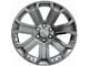 CV93B Hyper Black with Chrome Insert 6-Lug Wheel; 22x9; 31mm Offset (99-06 Silverado 1500)